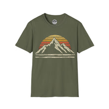 Load image into Gallery viewer, Vintage Mountain Sunset t-shirt