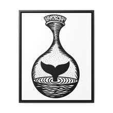 Load image into Gallery viewer, Whale Potion Framed Canvas