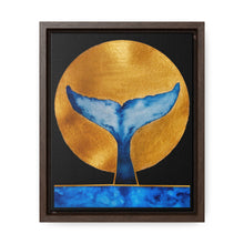 Load image into Gallery viewer, Golden Humpback Framed Canvas