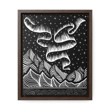 Load image into Gallery viewer, Aurora Storm Framed Canvas