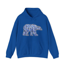 Load image into Gallery viewer, Blue Polar Bear hoodie