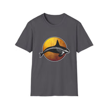 Load image into Gallery viewer, Gold Orca Skeleton t-shirt