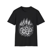 Load image into Gallery viewer, Floral Mountains t-shirt