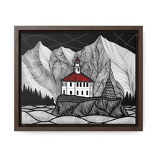 Load image into Gallery viewer, Eldred Rock Lighthouse Framed Canvas