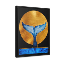 Load image into Gallery viewer, Golden Humpback Framed Canvas