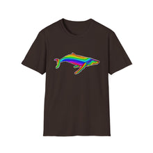 Load image into Gallery viewer, Rainbow Whale t-shirt