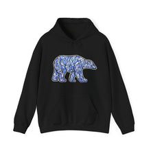 Load image into Gallery viewer, Blue Polar Bear hoodie