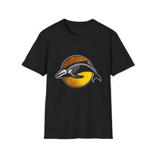 Load image into Gallery viewer, Gold Humpback Skeleton t-shirt