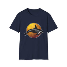 Load image into Gallery viewer, Gold Orca Skeleton t-shirt
