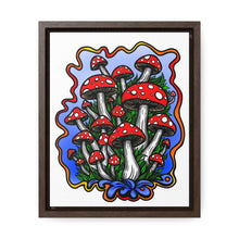 Load image into Gallery viewer, Magic Mushrooms Framed Canvas
