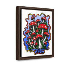 Load image into Gallery viewer, Magic Mushrooms Framed Canvas