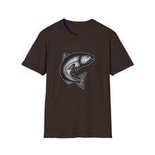Load image into Gallery viewer, Jumping Salmon t-shirt