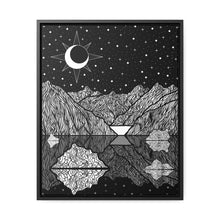 Load image into Gallery viewer, Glacier Reflections Framed Canvas