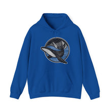 Load image into Gallery viewer, Blue Humpback hoodie