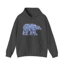 Load image into Gallery viewer, Blue Polar Bear hoodie