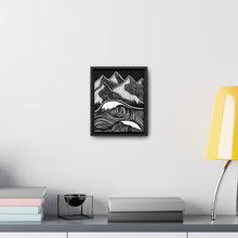 Load image into Gallery viewer, Stormy Seas Framed Canvas