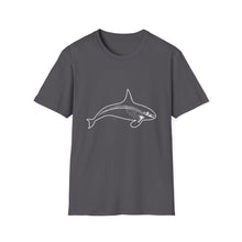 Load image into Gallery viewer, Orca Skeleton t-shirt