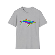 Load image into Gallery viewer, Rainbow Whale t-shirt