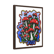 Load image into Gallery viewer, Magic Mushrooms Framed Canvas
