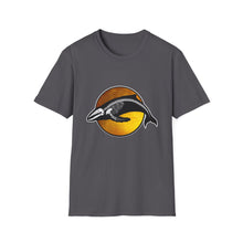 Load image into Gallery viewer, Gold Humpback Skeleton t-shirt
