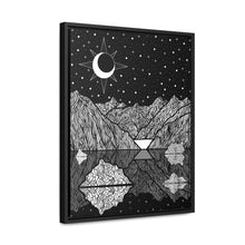 Load image into Gallery viewer, Glacier Reflections Framed Canvas