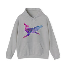 Load image into Gallery viewer, Blue & Pink Humpback hoodie