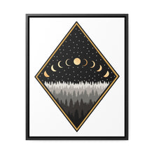 Load image into Gallery viewer, Layered Forest Framed Canvas