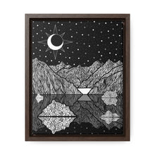 Load image into Gallery viewer, Glacier Reflections Framed Canvas