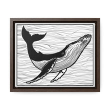 Load image into Gallery viewer, Humpback Framed Canvas