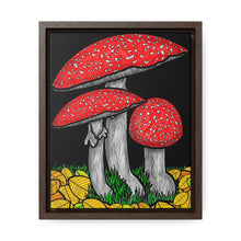 Load image into Gallery viewer, Amanita Muscaria Framed Canvas