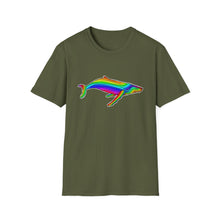 Load image into Gallery viewer, Rainbow Whale t-shirt