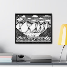 Load image into Gallery viewer, Mendenhall Lake Framed Canvas