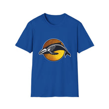Load image into Gallery viewer, Gold Humpback Skeleton t-shirt