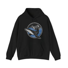 Load image into Gallery viewer, Blue Humpback hoodie