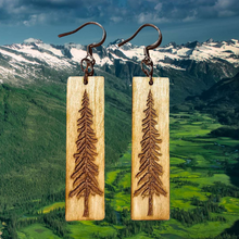 Load image into Gallery viewer, Spruce Rectangle Earrings