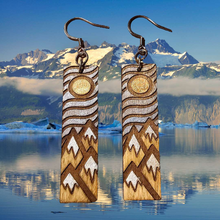Load image into Gallery viewer, Mountain Earrings