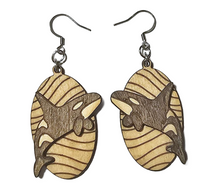 Load image into Gallery viewer, Orca Earrings