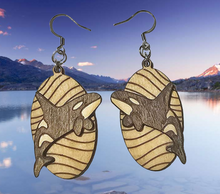 Load image into Gallery viewer, Orca Earrings