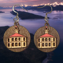 Load image into Gallery viewer, Eldred Rock Lighthouse Earrings