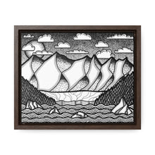 Load image into Gallery viewer, Mendenhall Lake Framed Canvas