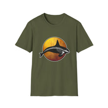 Load image into Gallery viewer, Gold Orca Skeleton t-shirt