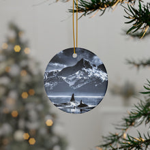 Load image into Gallery viewer, Orca Pod Ornament