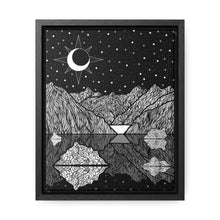 Load image into Gallery viewer, Glacier Reflections Framed Canvas