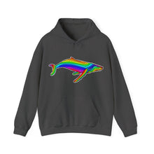 Load image into Gallery viewer, Rainbow Whale hoodie