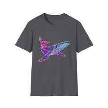 Load image into Gallery viewer, Blue & Pink Humpback t-shirt