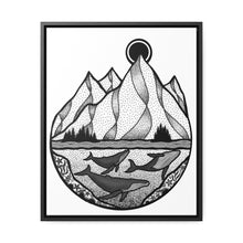 Load image into Gallery viewer, Humpback Pod Framed Canvas