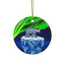 Load image into Gallery viewer, Iceberg Bear Ornament
