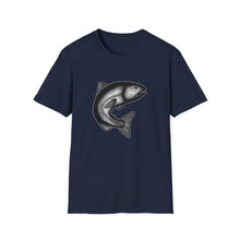 Load image into Gallery viewer, Jumping Salmon t-shirt