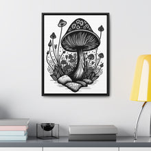 Load image into Gallery viewer, Tiny Mushrooms Canvas