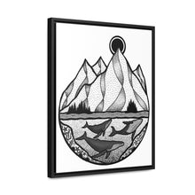 Load image into Gallery viewer, Humpback Pod Framed Canvas